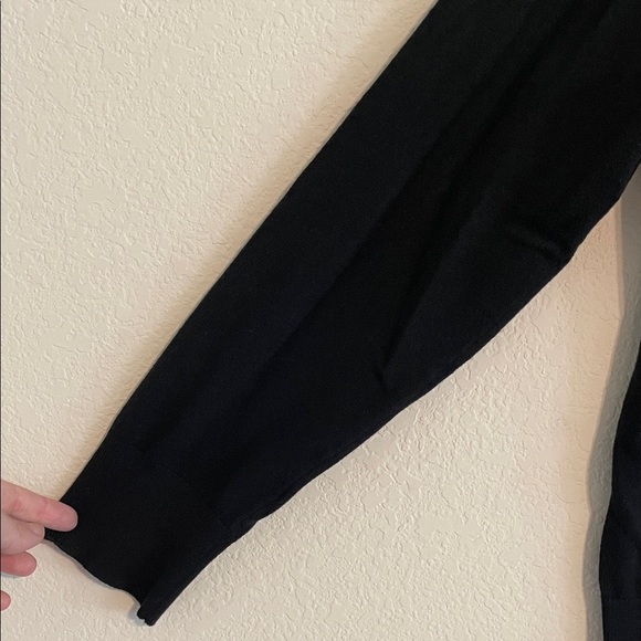 Old Navy Women Black Crew Neck Sweater Large Cotton Contemporary Business Casual - Picture 3 of 10